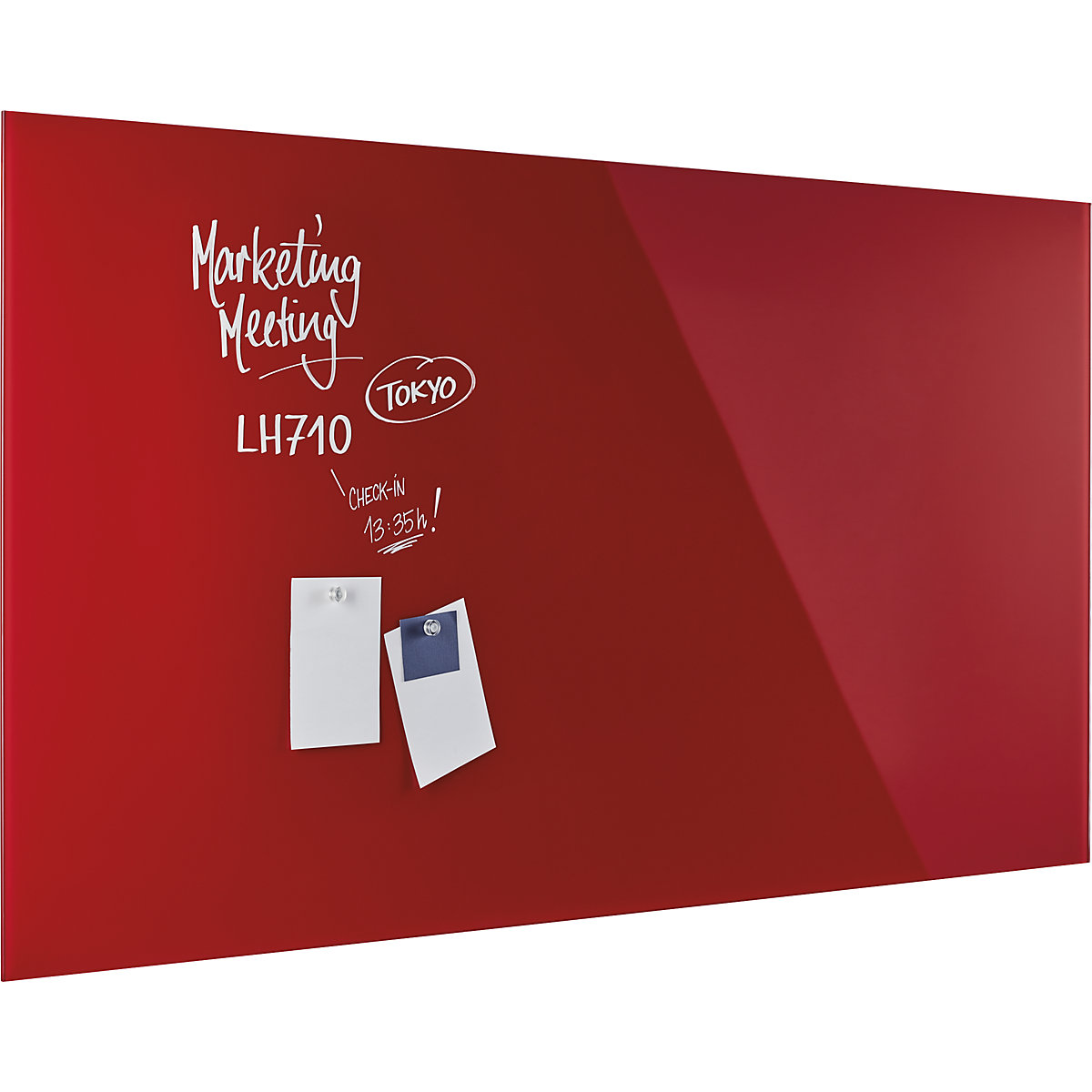 Quadro de vidro de design – magnetoplan (Imagem do produto 3)-2