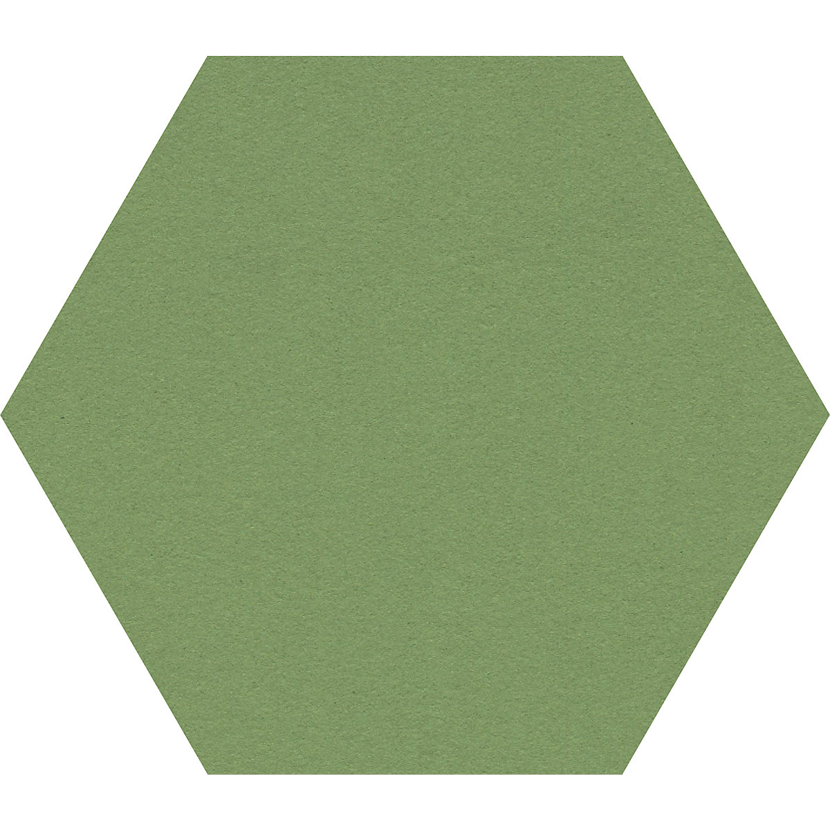 Quadro de pinos com design hexagonal – Chameleon, cortiça, LxA 600 x 600 mm, verde-30