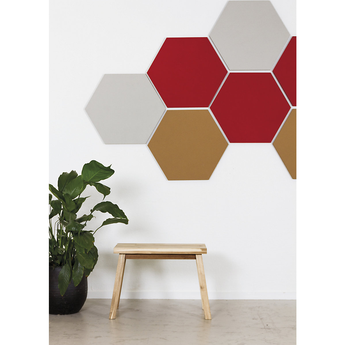 Quadro de pinos com design hexagonal – Chameleon (Imagem do produto 10)-9