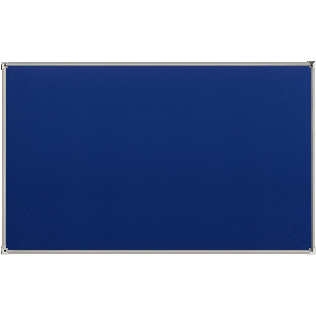 Quadro de pinos com moldura de alumínio – eurokraft pro, forro em tecido, azul, LxA 1800 x 1200 mm-5