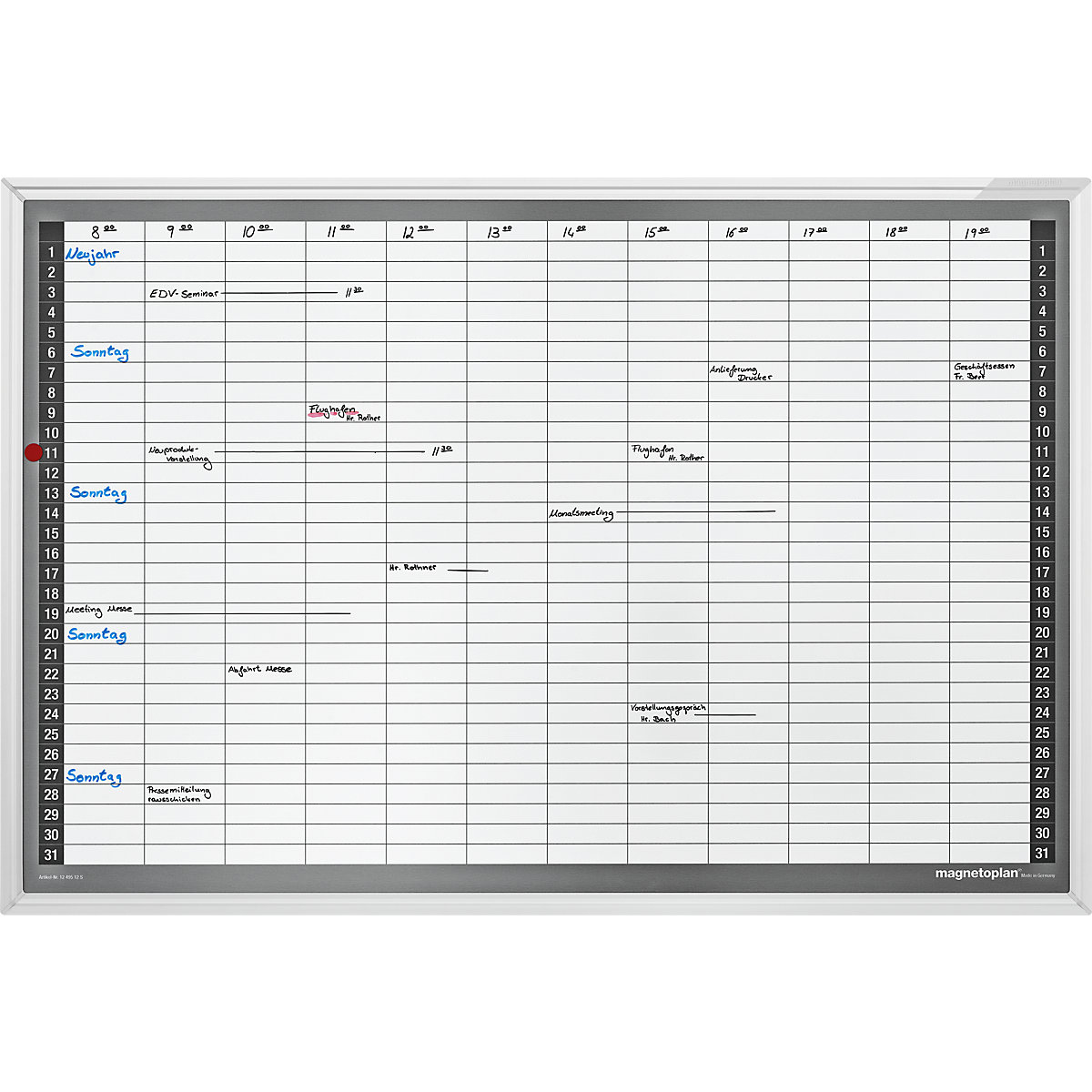 Conjunto de planeador mensal – magnetoplan (Imagem do produto 2)-1
