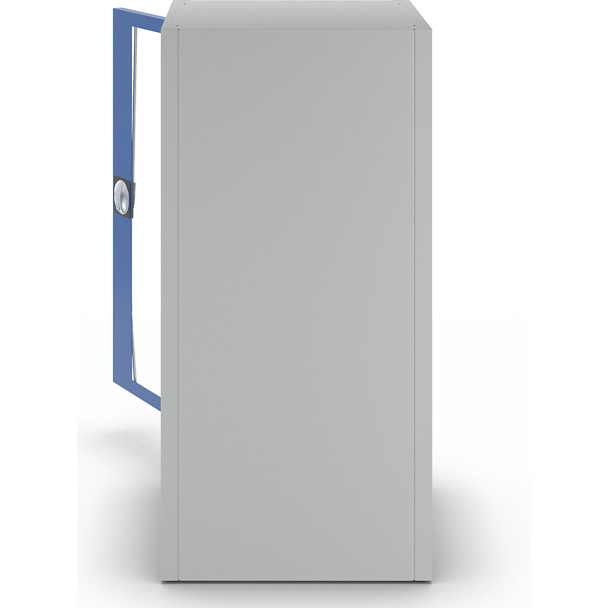 Armário com portas de batente e janela de visualização – mauser (Imagem do produto 2)-1