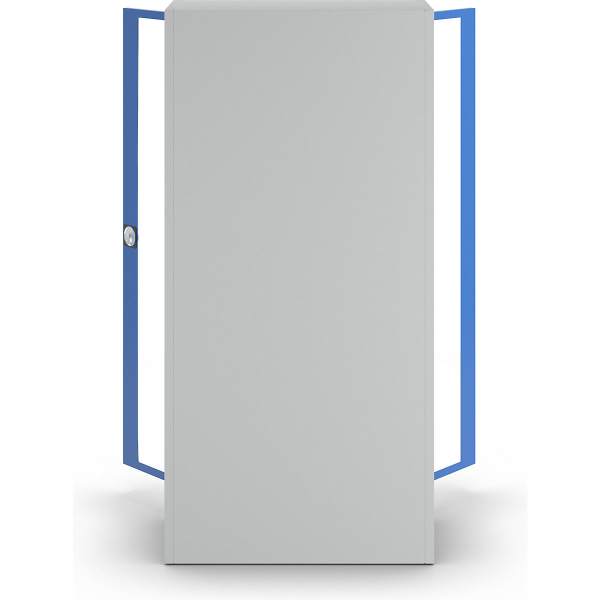Armário com portas de batente e janela de visualização – mauser (Imagem do produto 6)-5