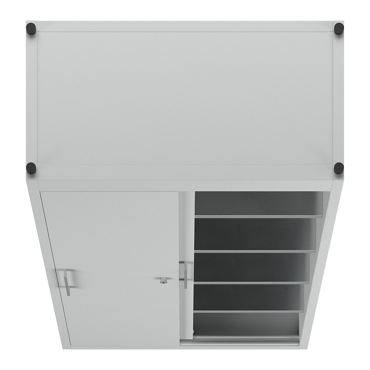 Armário com portas de correr – eurokraft basic (Imagem do produto 5)-4