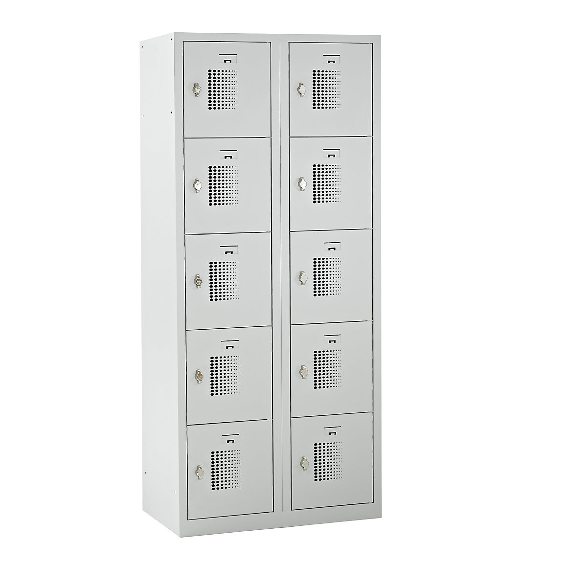 Armário de cacifos com 5 compartimentos Amsterdam – eurokraft basic (Imagem do produto 2)-1