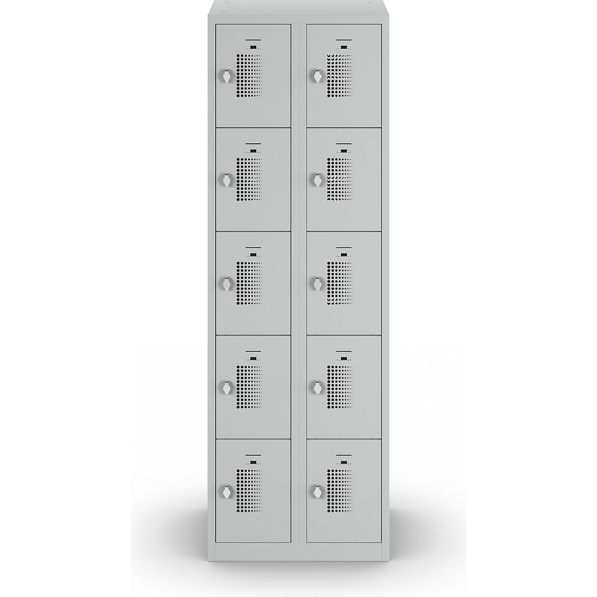 Armário de cacifos com 5 compartimentos Amsterdam – eurokraft basic (Imagem do produto 3)-2