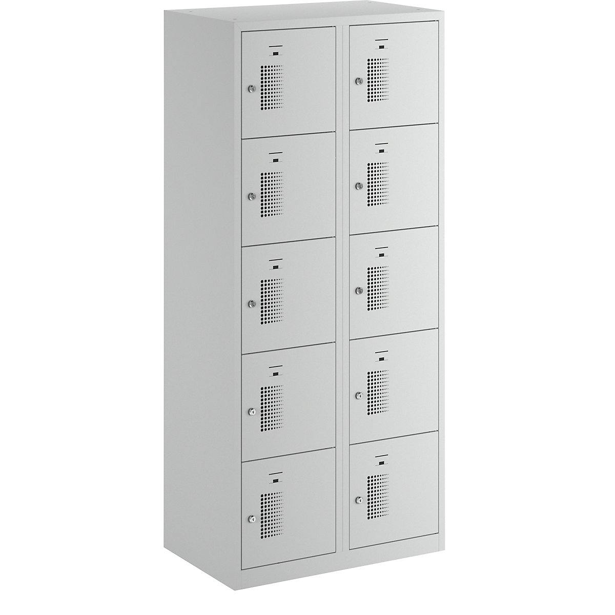 Armário de cacifos com 5 compartimentos Amsterdam – eurokraft basic (Imagem do produto 2)-1