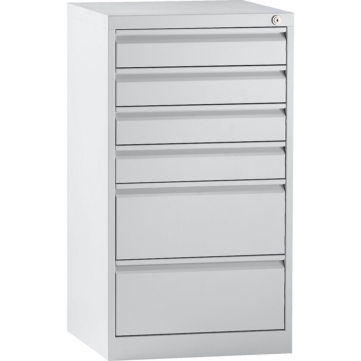 Armário de gavetas, aço – eurokraft basic (Imagem do produto 6)-5