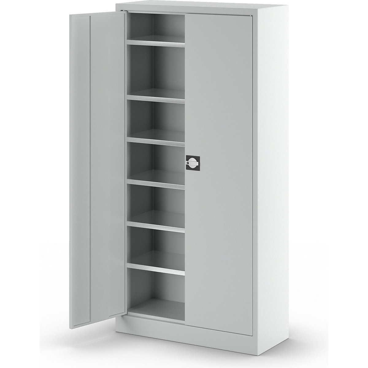 Armário de portas de batente em chapa de aço – eurokraft pro (Imagem do produto 9)-8