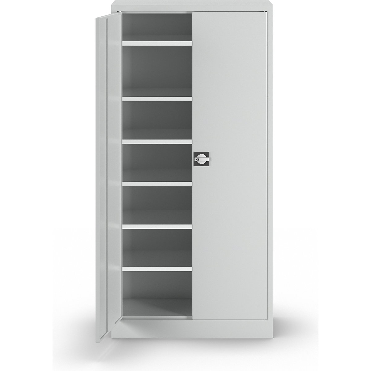 Armário de portas de batente em chapa de aço – eurokraft pro (Imagem do produto 2)-1