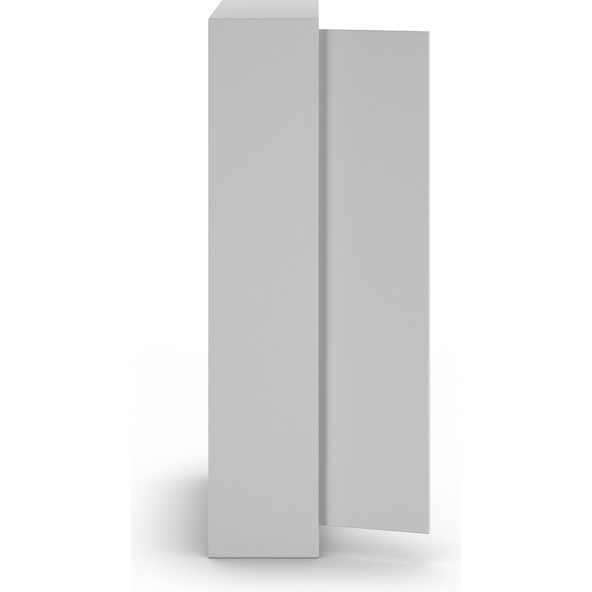 Armário de portas de batente em chapa de aço – eurokraft pro (Imagem do produto 3)-2