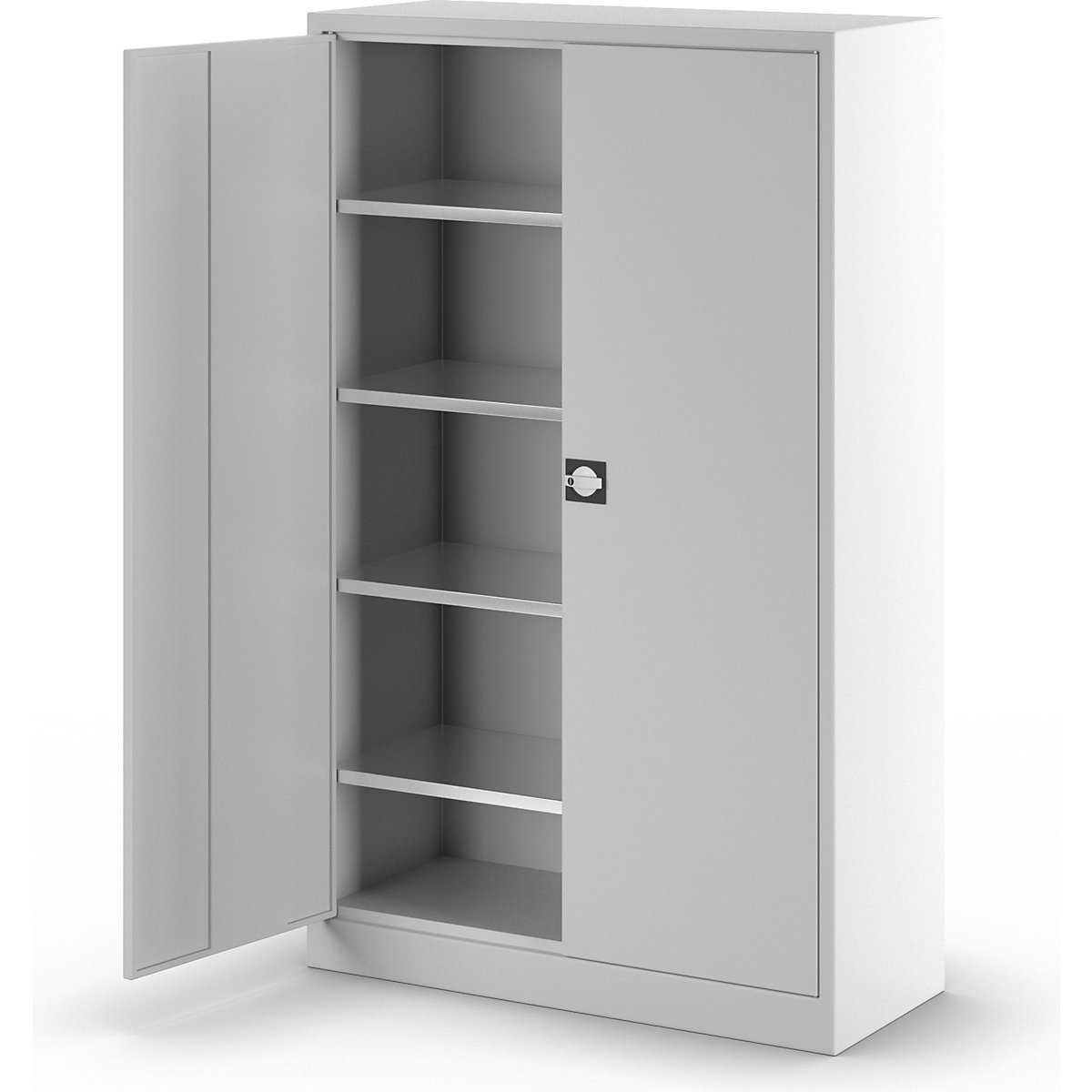Armário de portas de batente em chapa de aço – eurokraft pro (Imagem do produto 6)-5