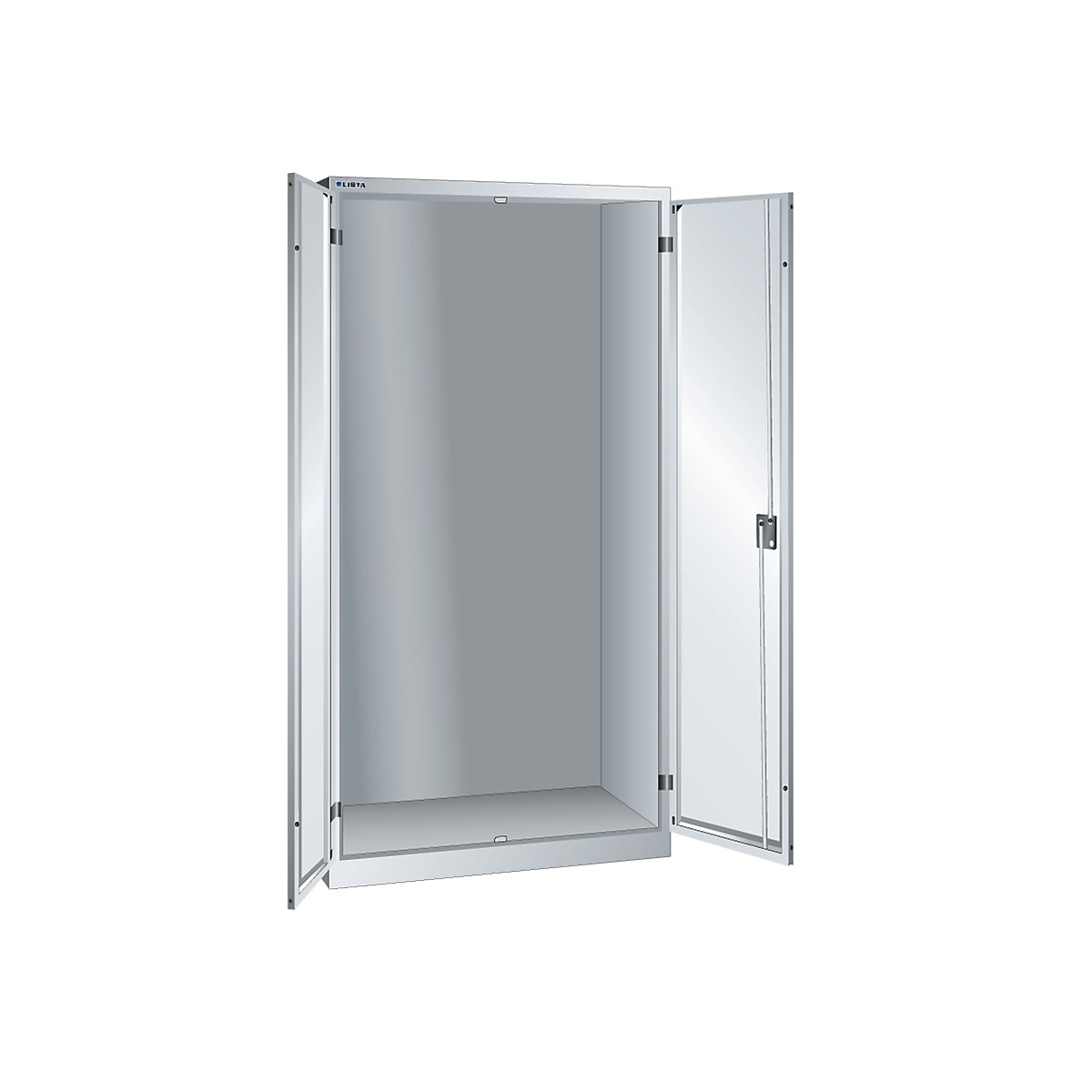 Armário de portas de batentes, AxLxP 1950 x 1000 x 580 mm – LISTA (Imagem do produto 5)-4