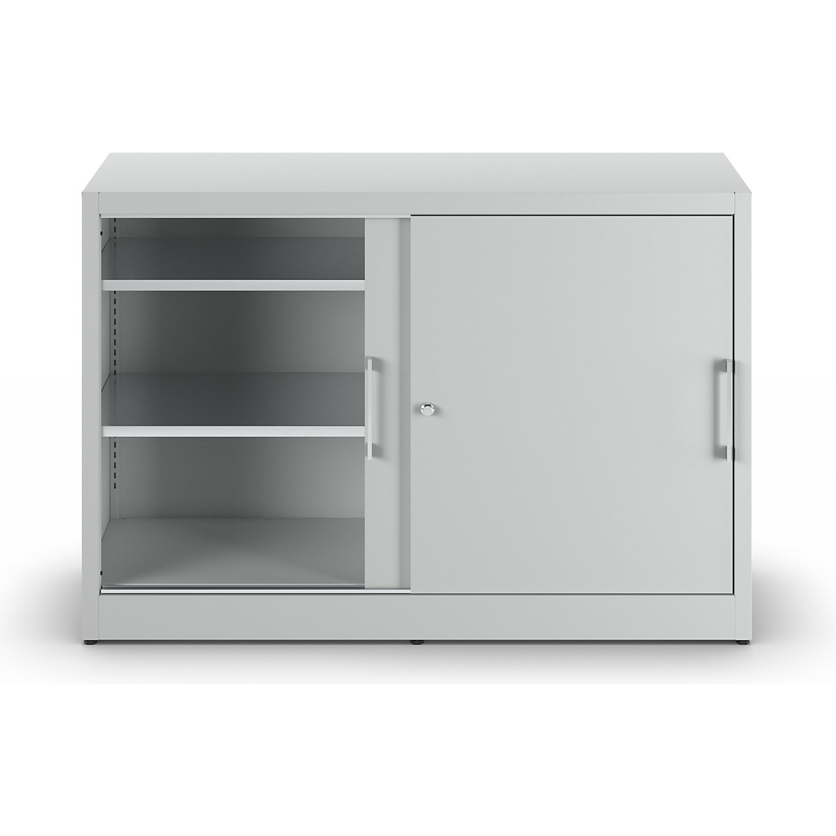 Armário de portas de correr, altura 1000 mm – eurokraft pro (Imagem do produto 2)-1