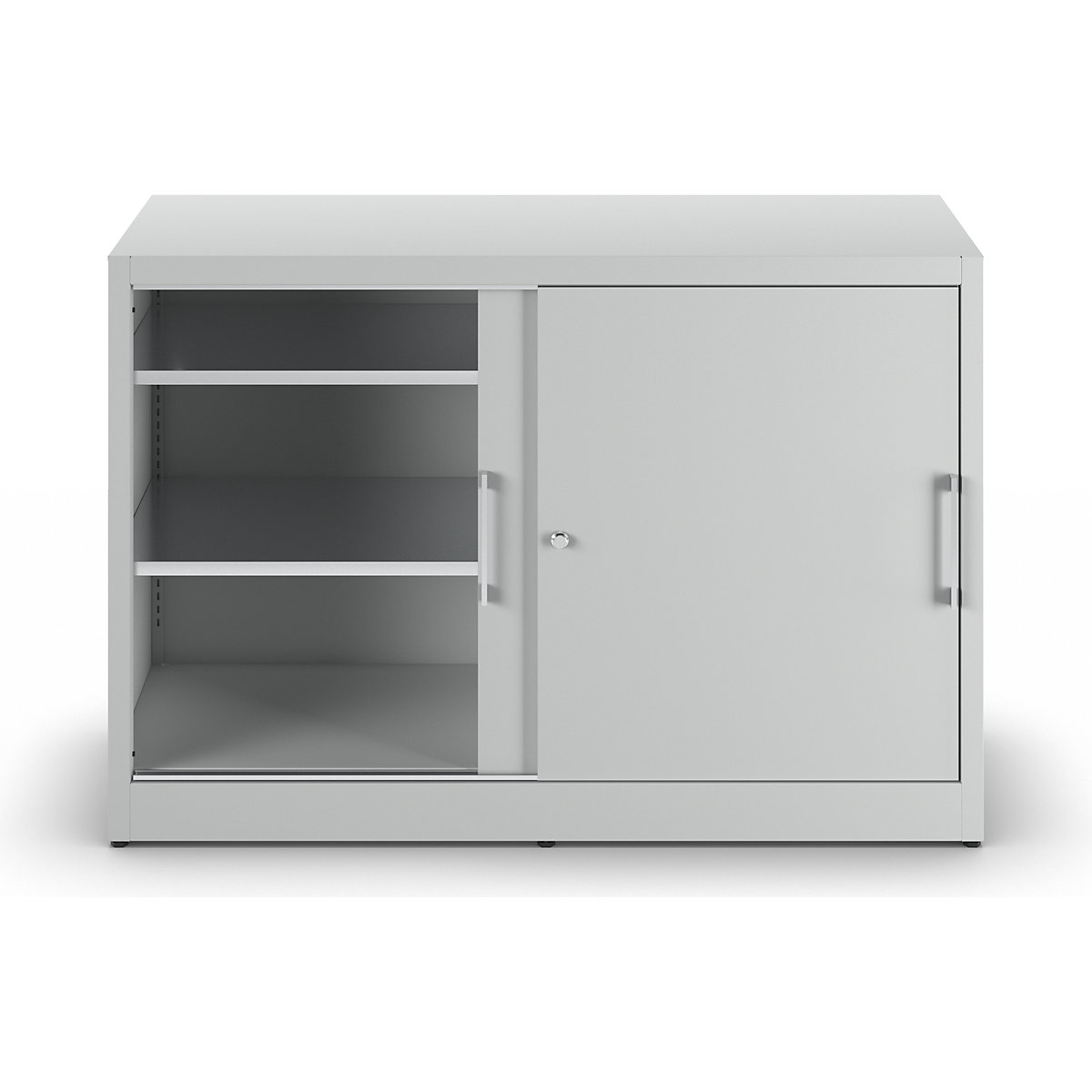 Armário de portas de correr, altura 1000 mm – eurokraft pro (Imagem do produto 3)-2