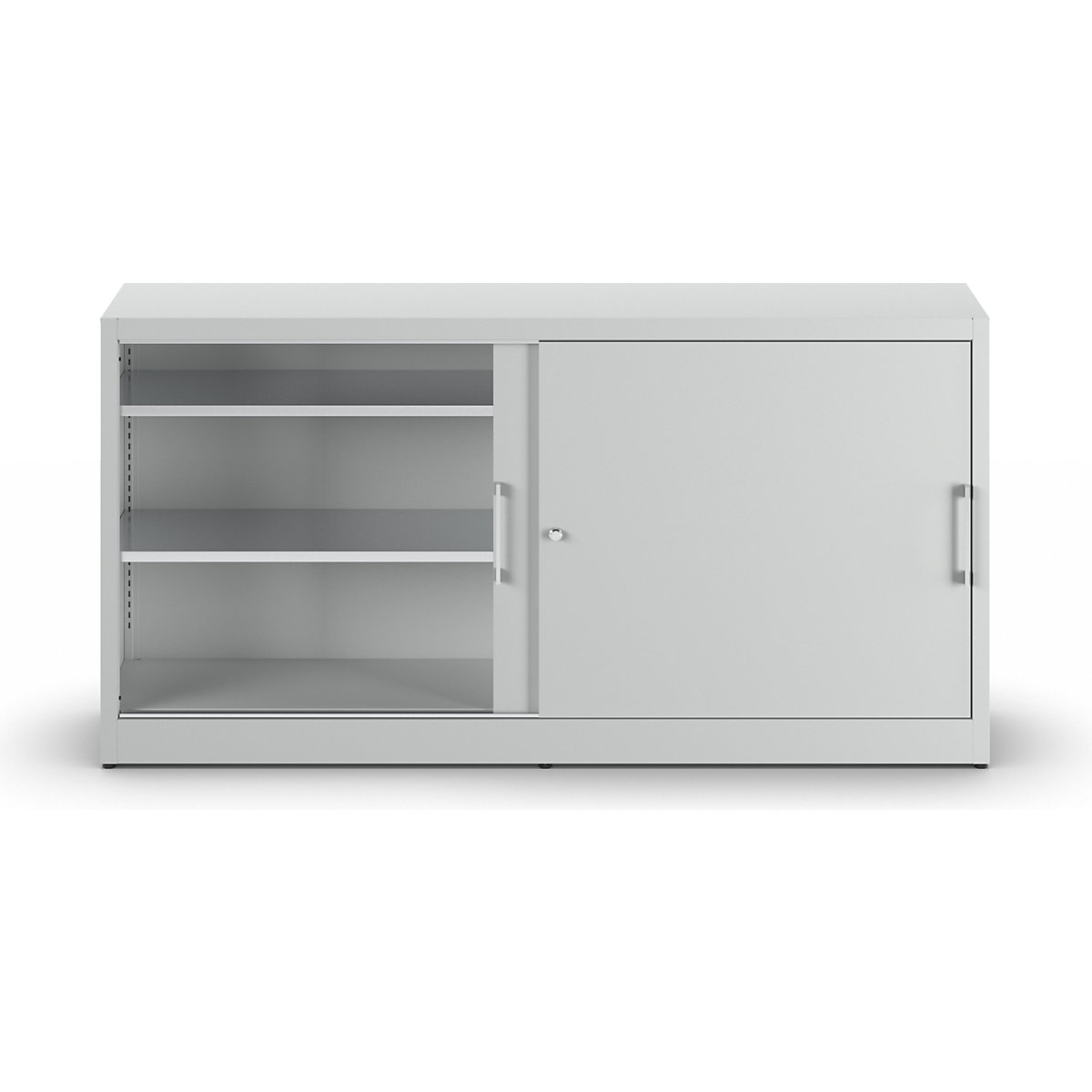 Armário de portas de correr, altura 1000 mm – eurokraft pro (Imagem do produto 3)-2