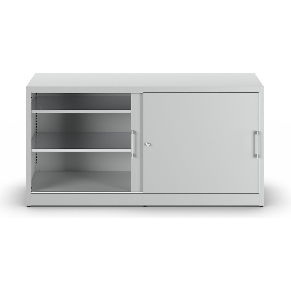Armário de portas de correr, altura 1000 mm – eurokraft pro (Imagem do produto 3)-2