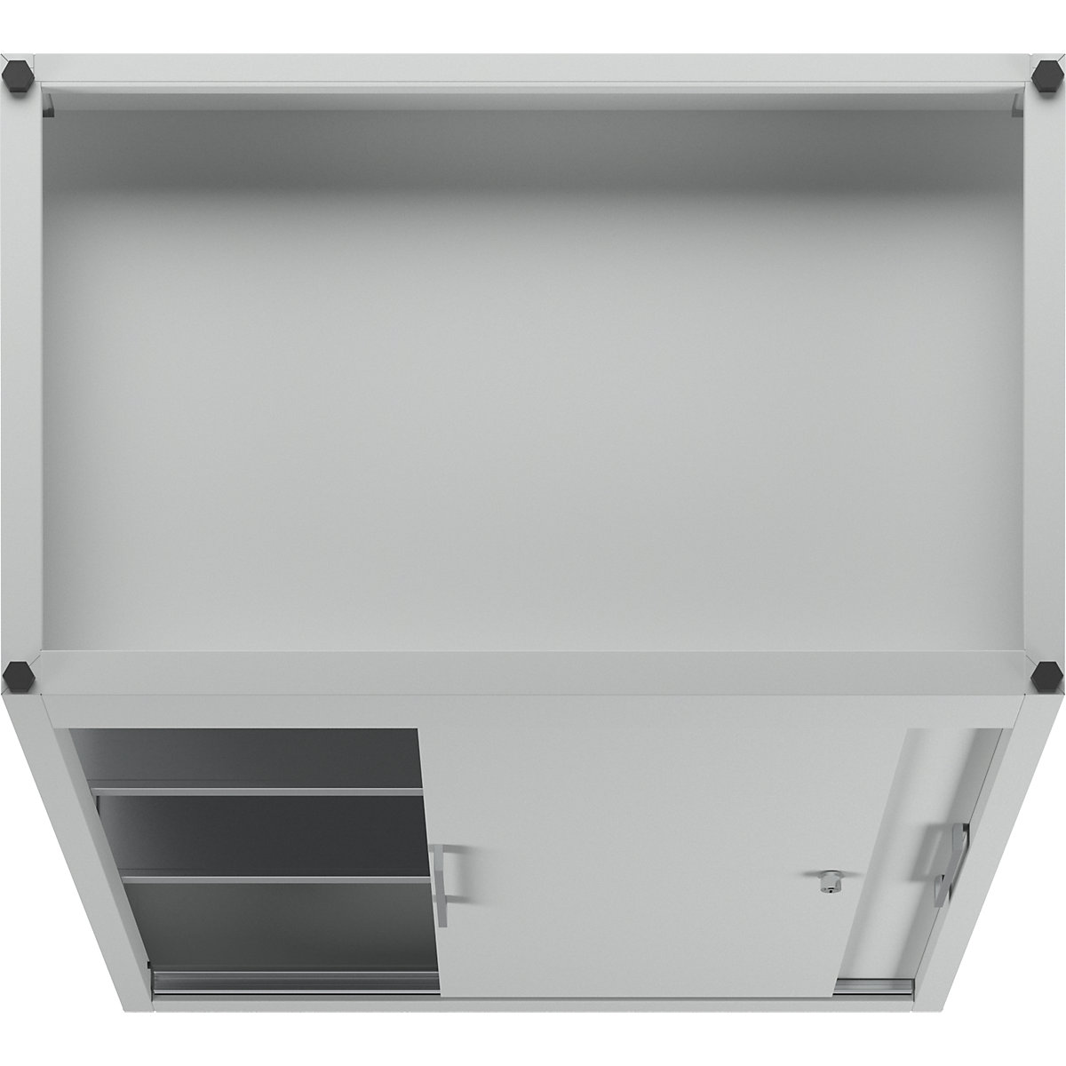 Armário de portas de correr, altura 1200 mm – eurokraft pro (Imagem do produto 7)-6