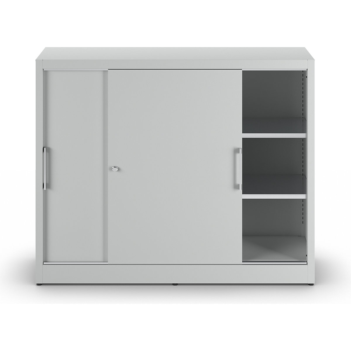 Armário de portas de correr, altura 1200 mm – eurokraft pro (Imagem do produto 5)-4