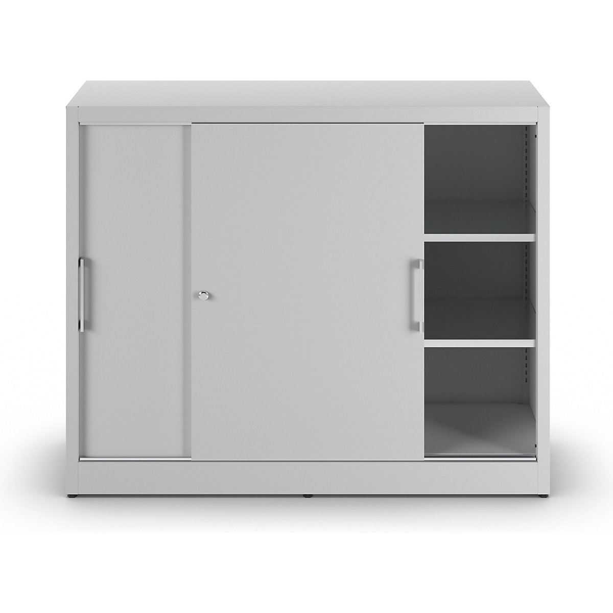 Armário de portas de correr, altura 1200 mm – eurokraft pro (Imagem do produto 3)-2