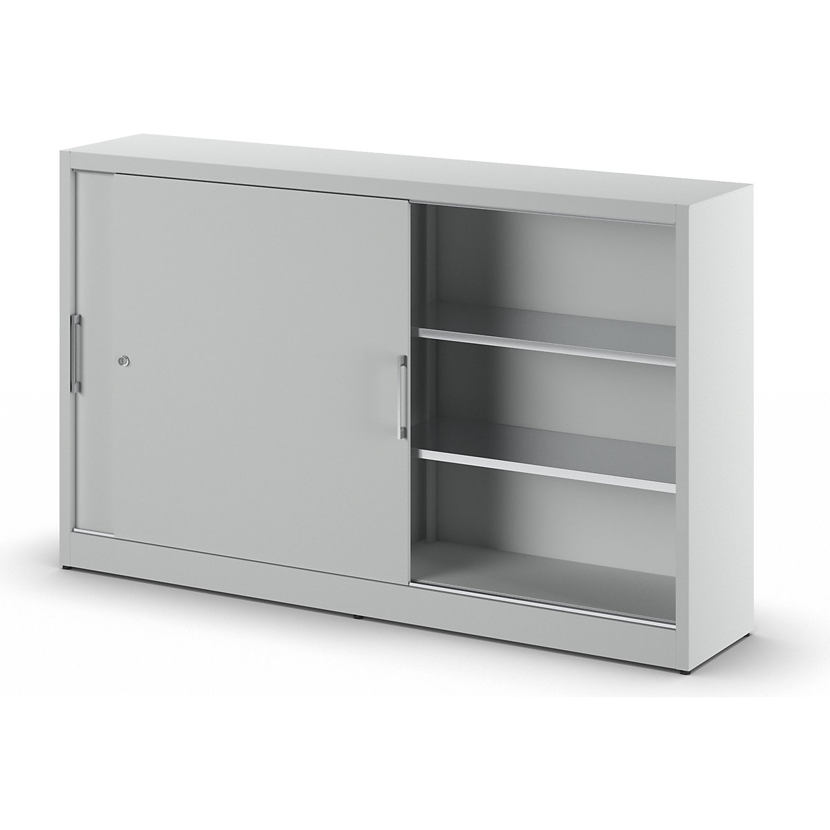 Armário de portas de correr, altura 1200 mm – eurokraft pro (Imagem do produto 4)-3