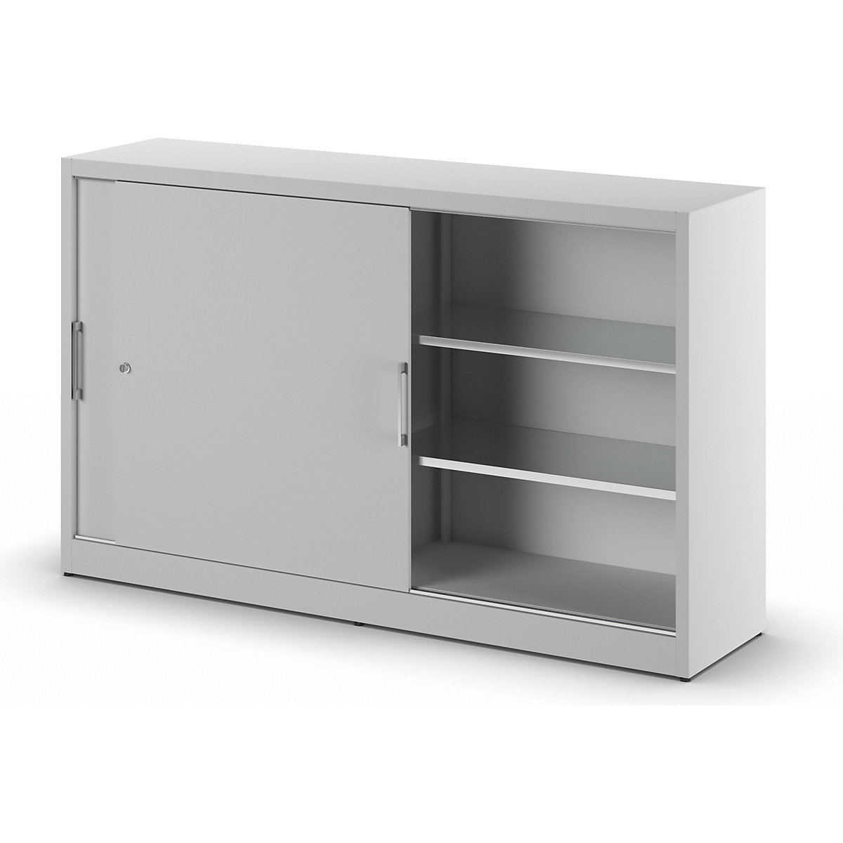 Armário de portas de correr, altura 1200 mm – eurokraft pro (Imagem do produto 2)-1