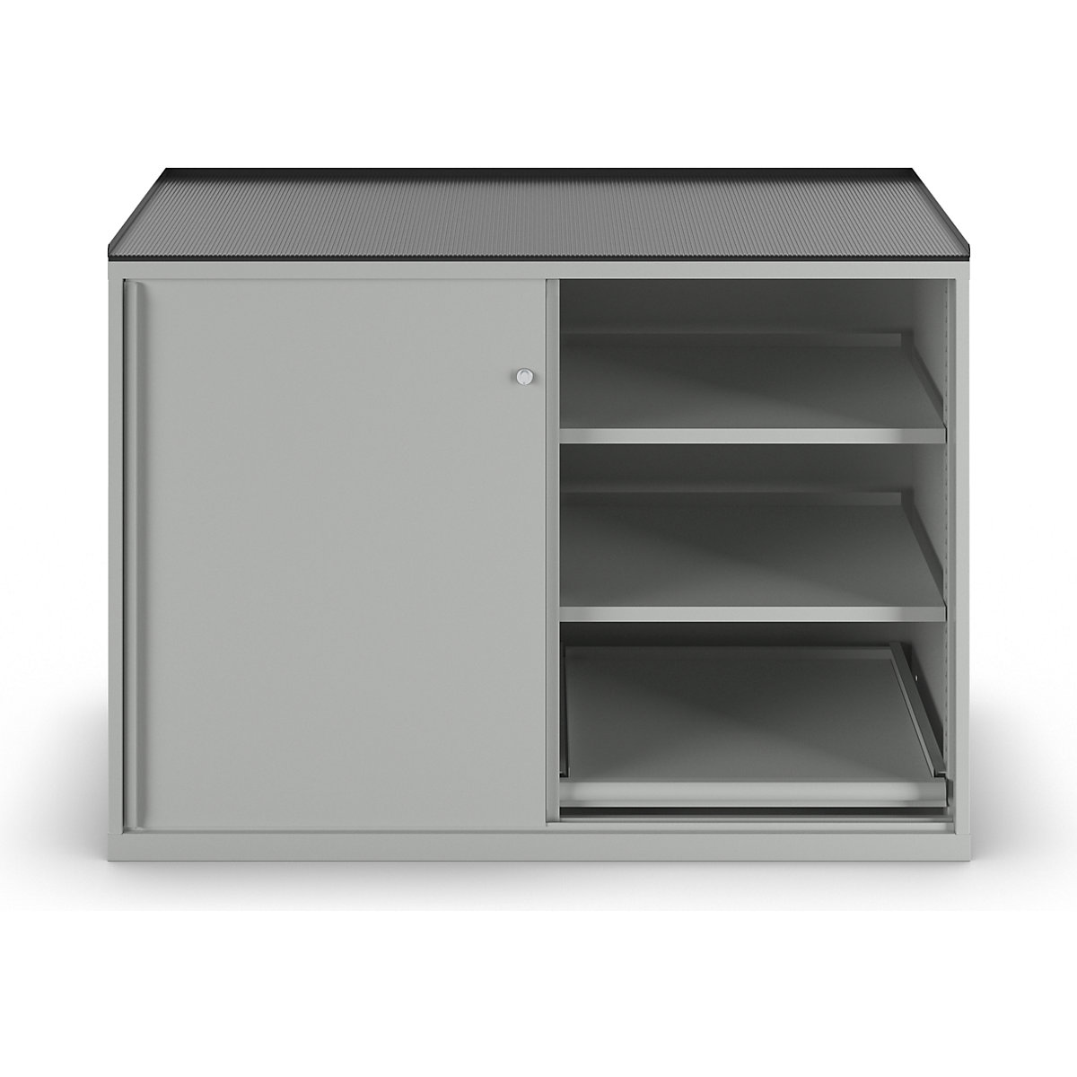 Armário de portas de correr, capacidade de carga por prateleira extraível 75 kg – LISTA (Imagem do produto 6)-5