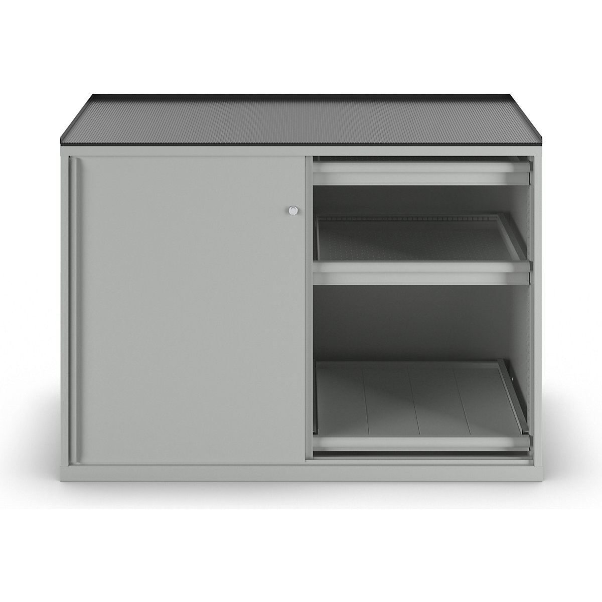 Armário de portas de correr, capacidade de carga por prateleira extraível 75 kg – LISTA (Imagem do produto 6)-5