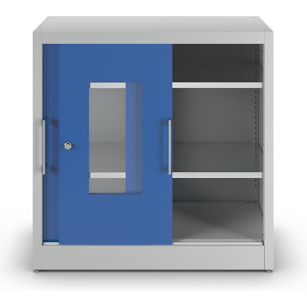 Armário de portas de correr com janela de visualização – mauser (Imagem do produto 5)-4