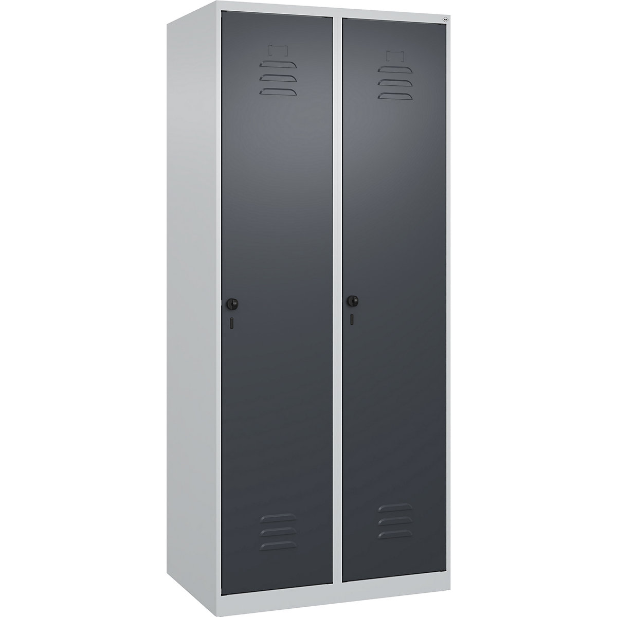 Cacifo com separação de roupa suja/limpa Classic PLUS, estreito – C+P (Imagem do produto 2)-1