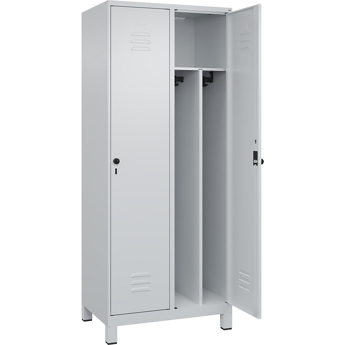 Cacifo com separação de roupa suja/limpa Classic PLUS, estreito – C+P (Imagem do produto 3)-2
