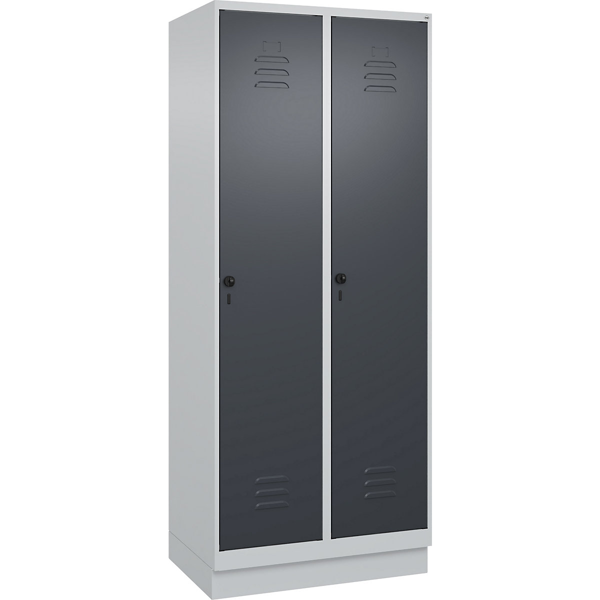 Cacifo com separação de roupa suja/limpa Classic PLUS, estreito – C+P (Imagem do produto 3)-2