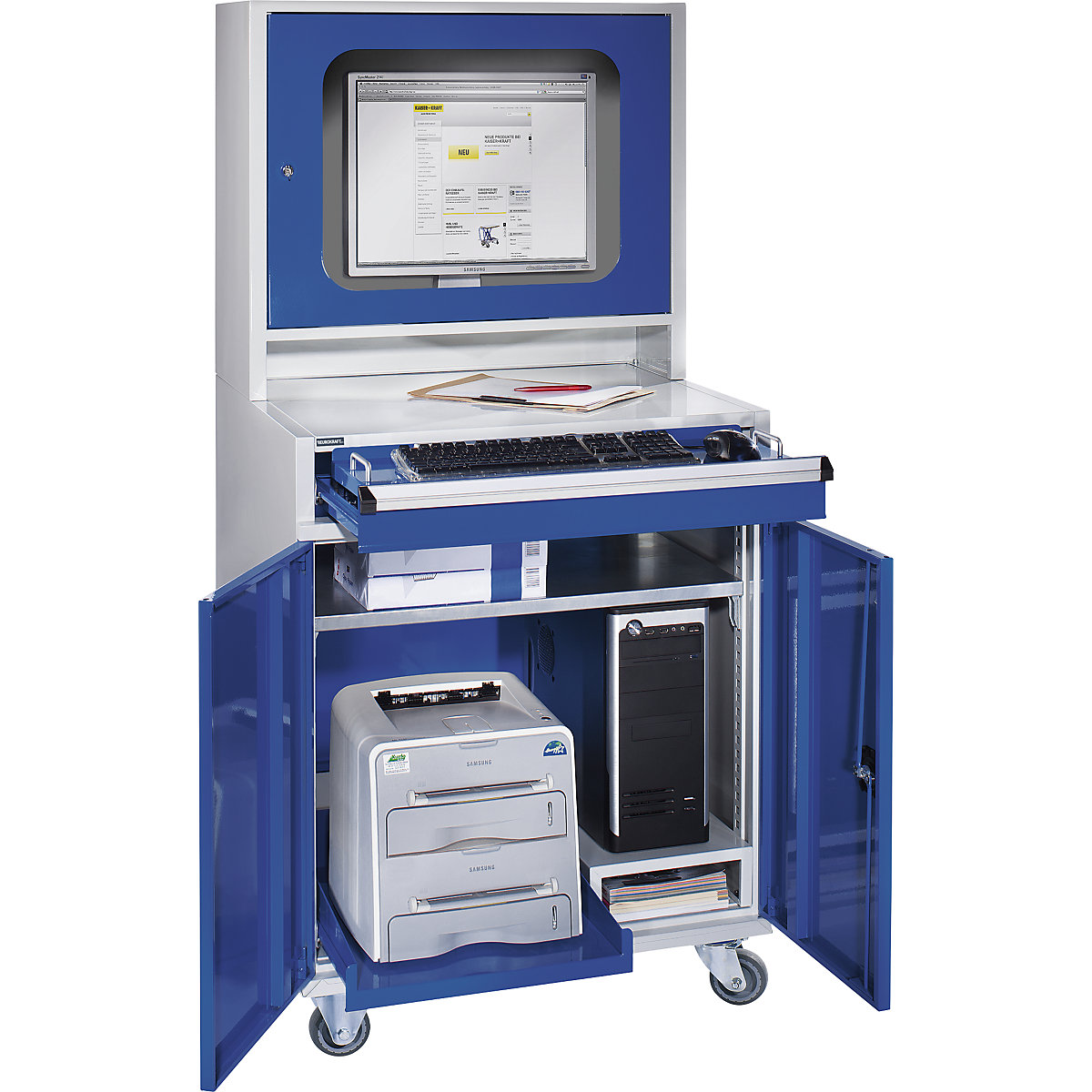 Armário para computador – eurokraft pro