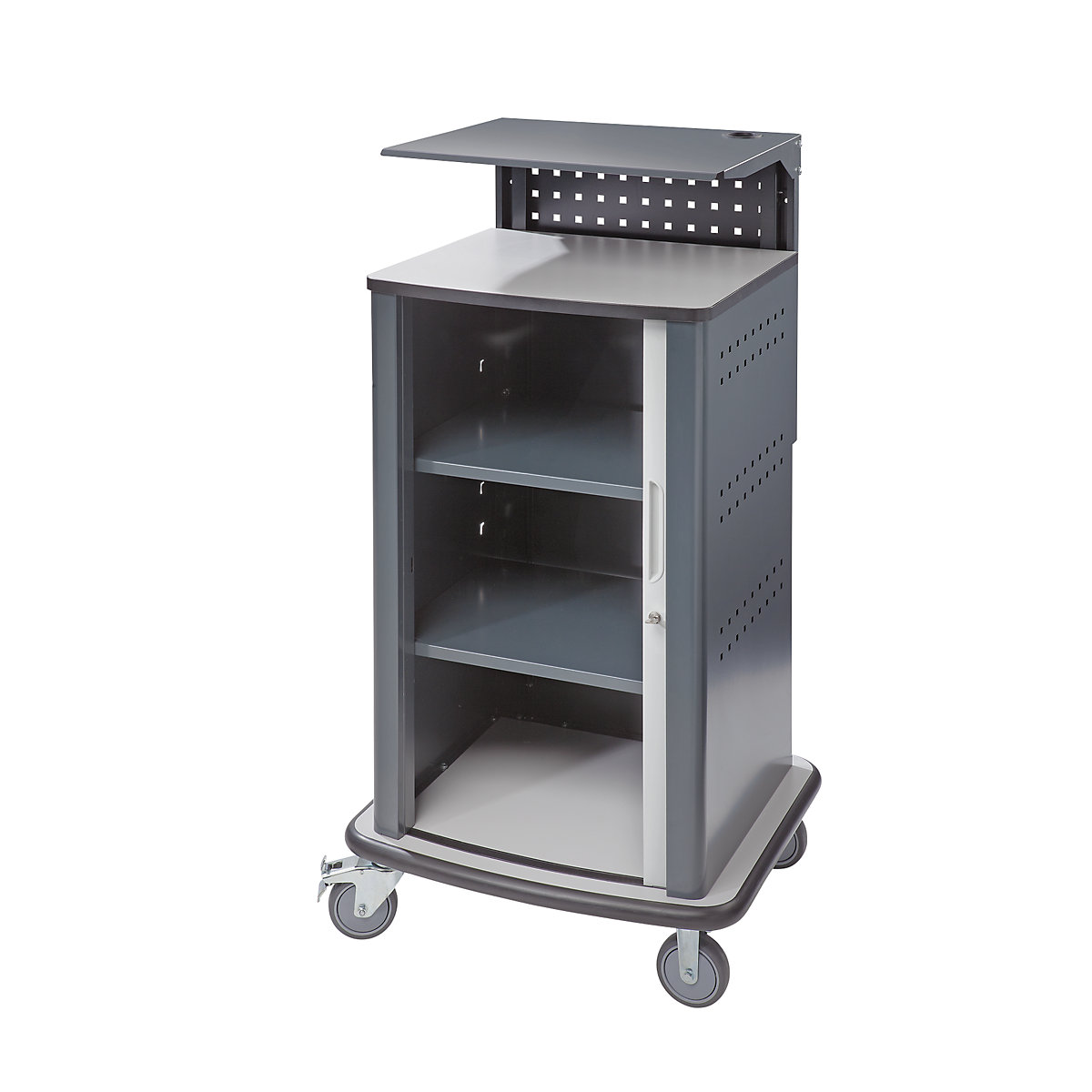 Carro para portáteis e equipamentos – eurokraft basic (Imagem do produto 2)-1