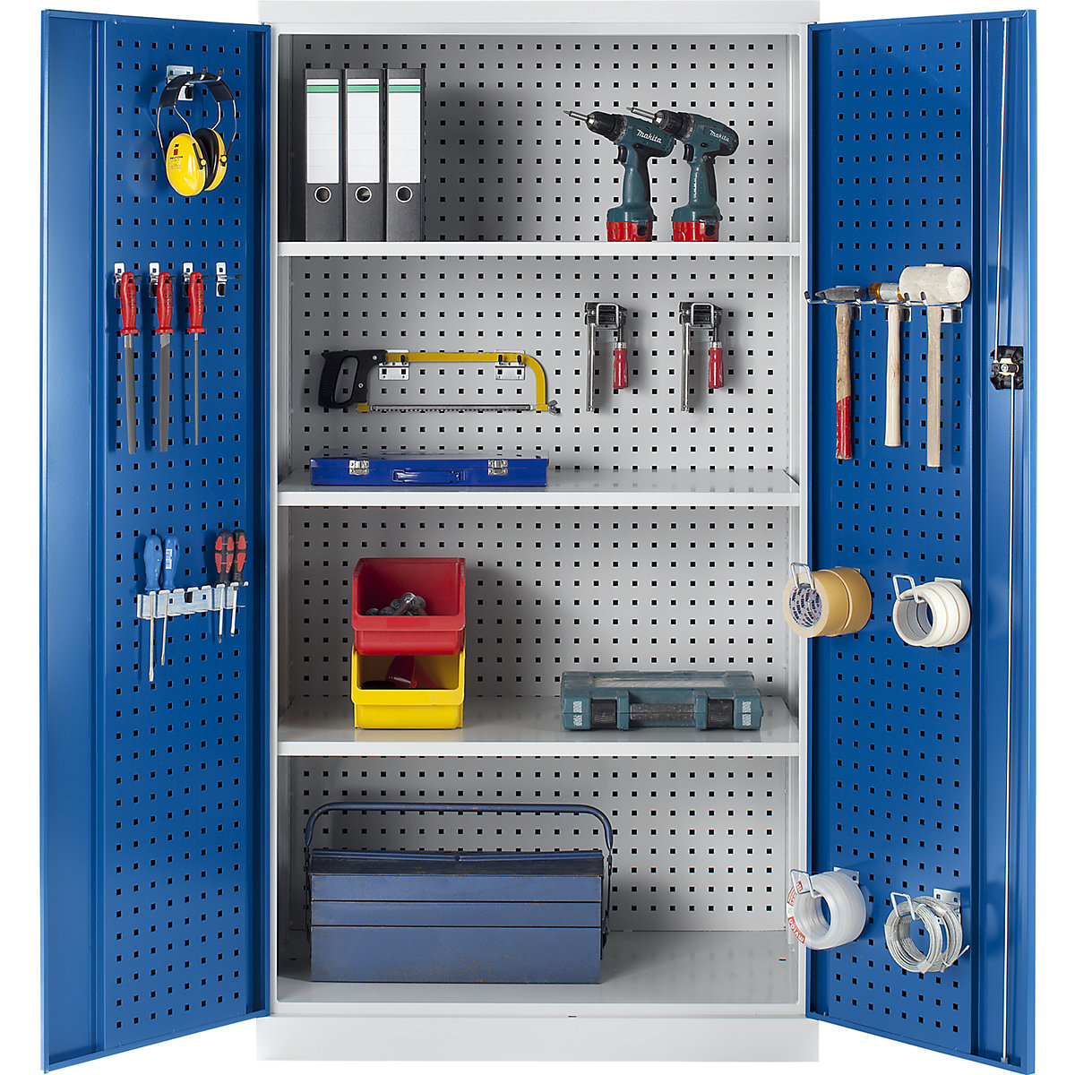 armario de herramientas usado