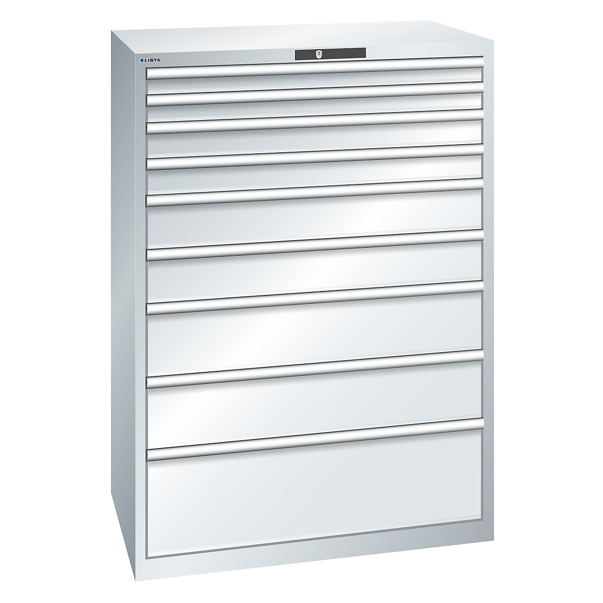 Armário de gavetas, 9 gavetas – LISTA (Imagem do produto 9)-8