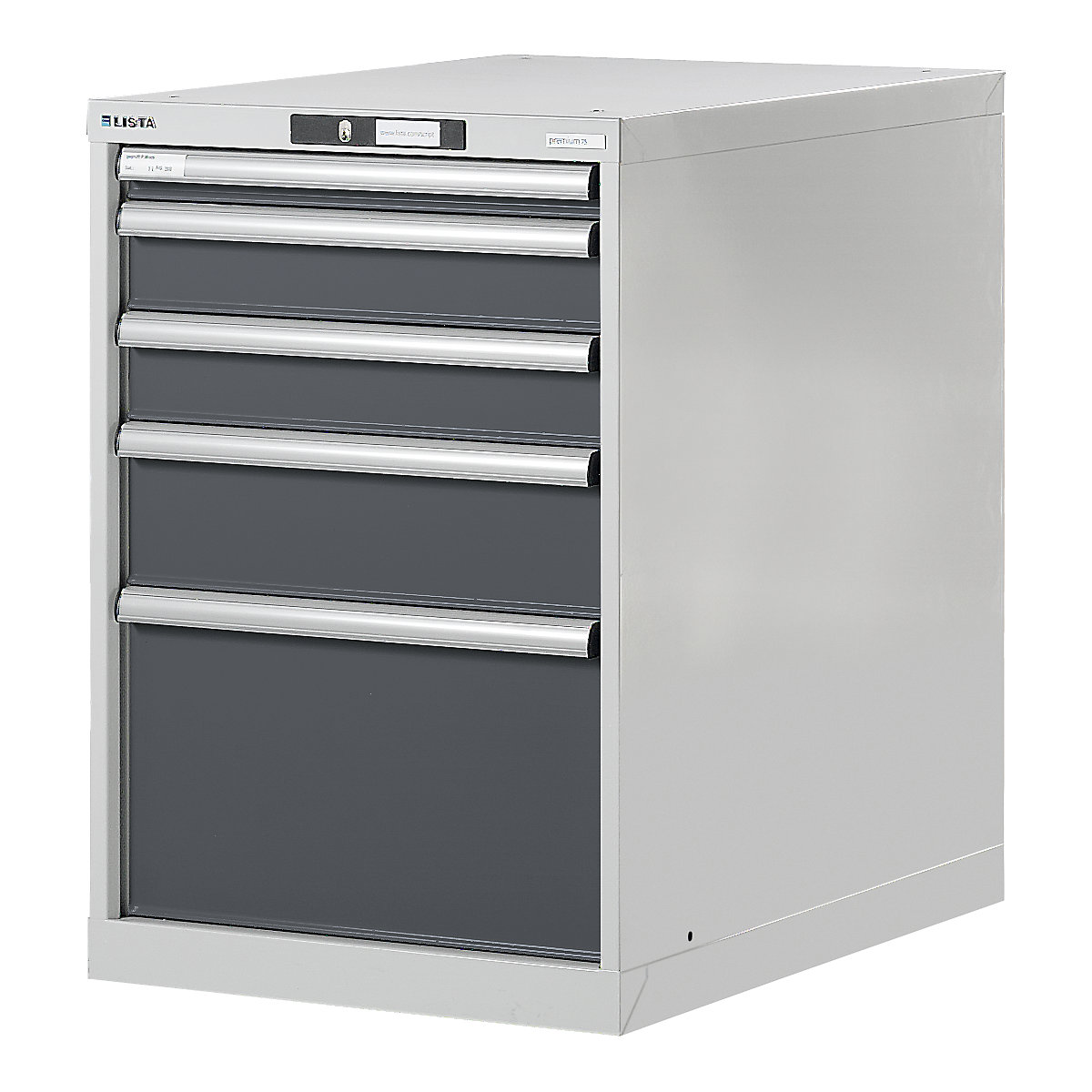 Bancada de trabalho com sistema modular, armário inferior - LISTA
