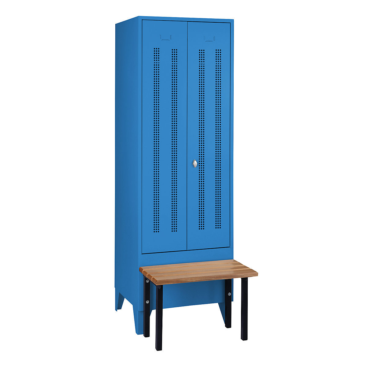 Cacifo com separação de roupa suja/limpa Berlin 1 com banco – Wolf (Imagem do produto 8)-7