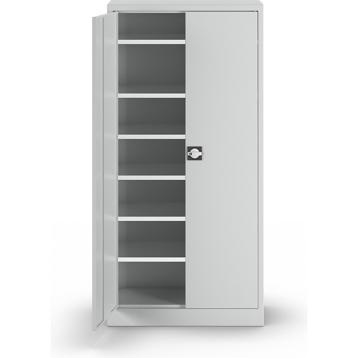 Armário de portas de batente em chapa de aço – eurokraft pro (Imagem do produto 4)-3