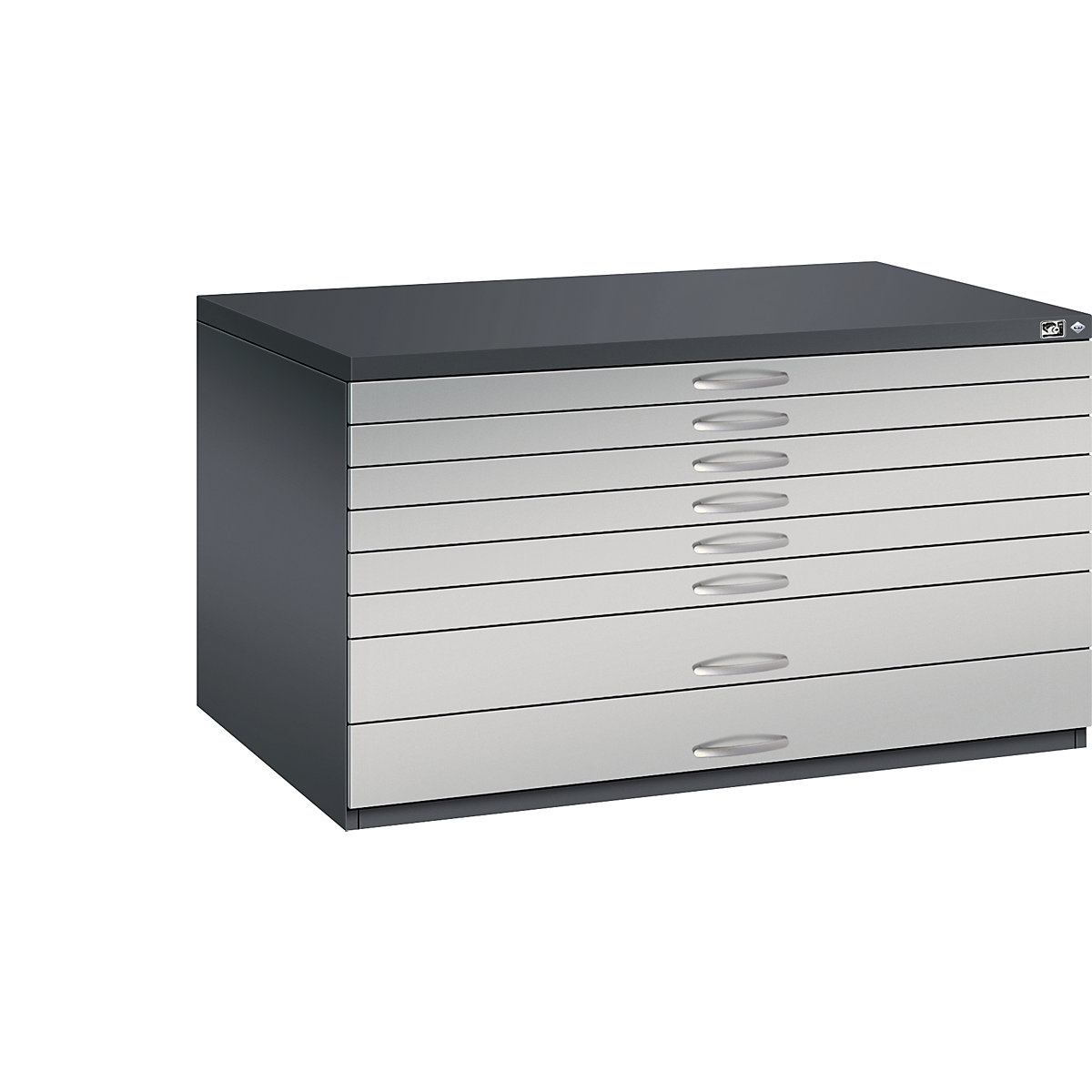 Cp Archivio Per Disegni Uni A0 8 Cassetti Altezza 760 Mm Kaiser Kraft Italia