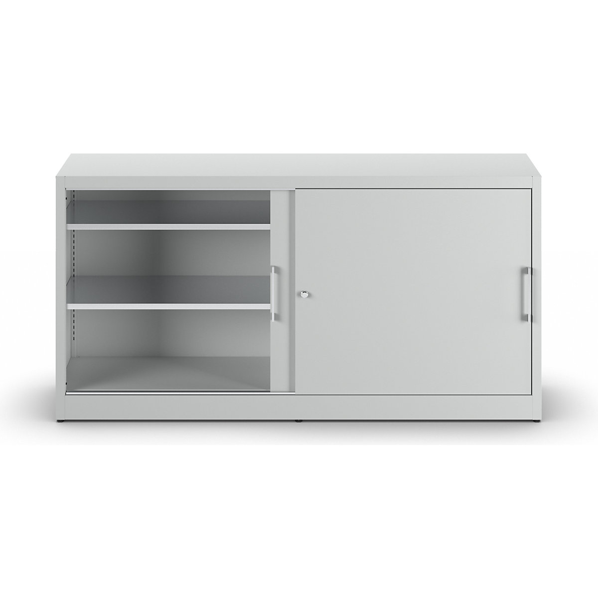 Armadietto con ante scorrevoli altezza 1000 mm – eurokraft pro (Foto prodotto 2)-1