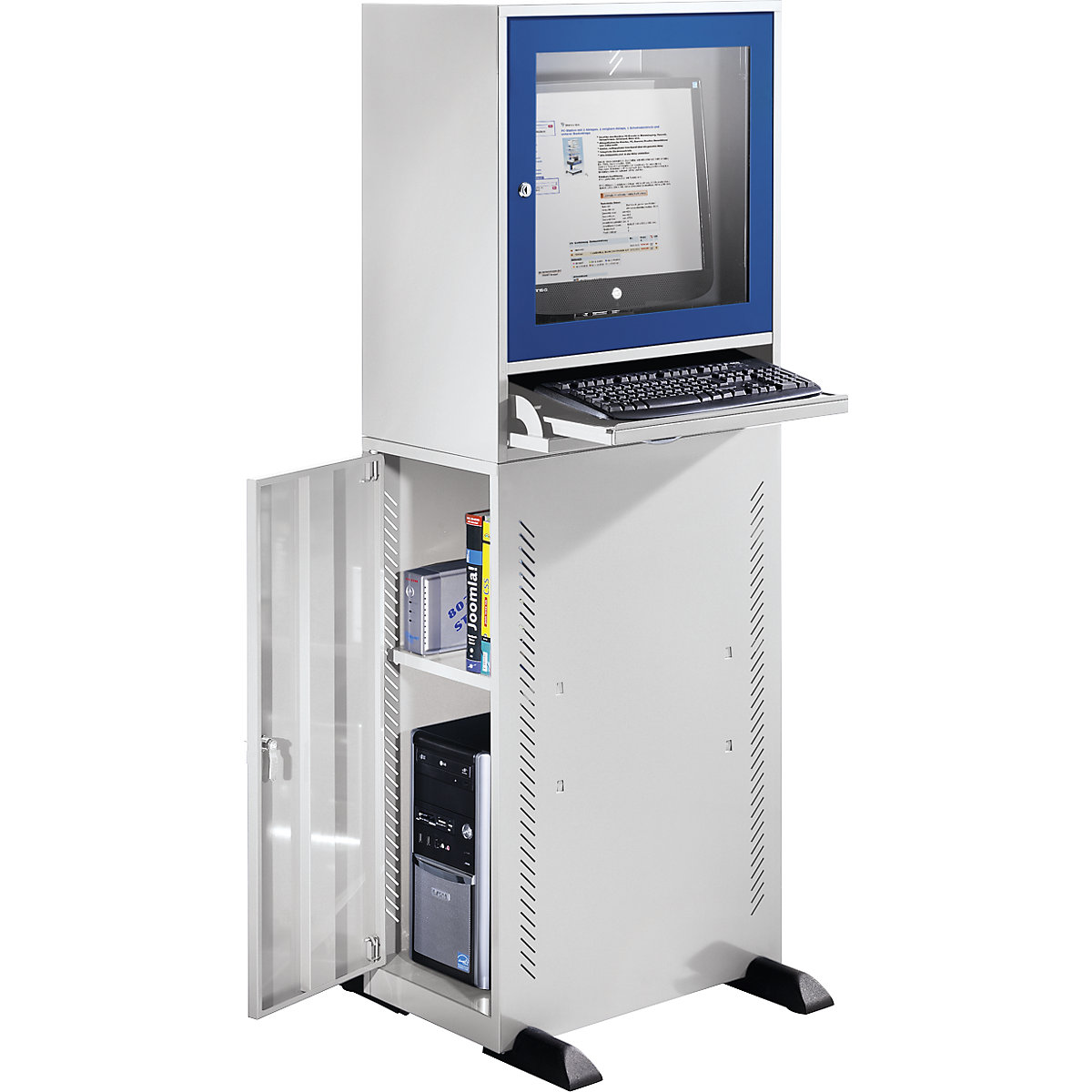Armadio per computer – eurokraft basic