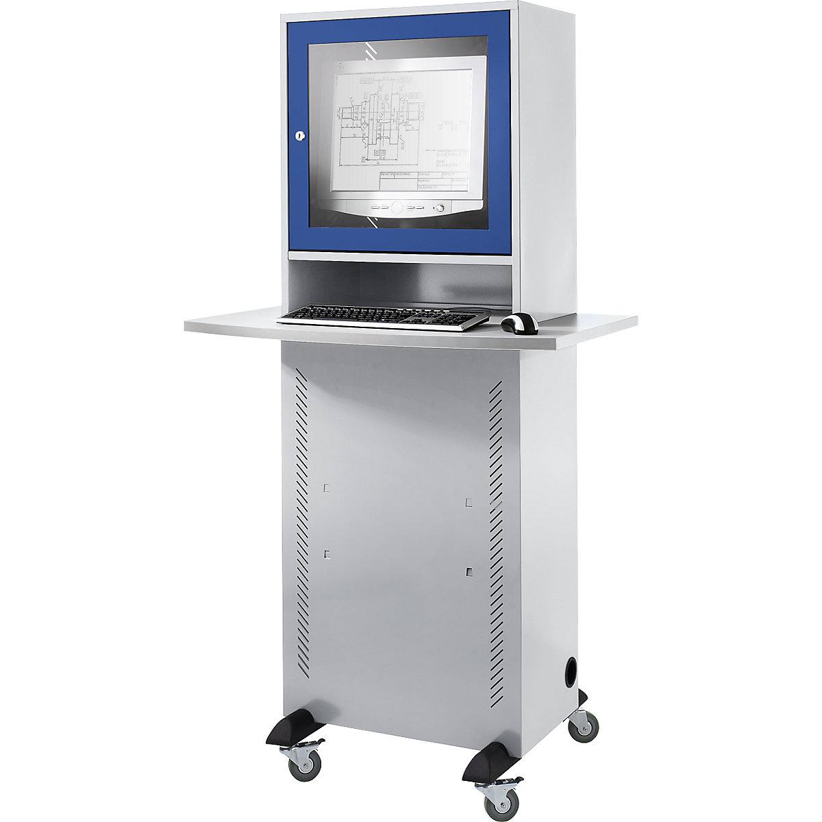 Armadio per computer – eurokraft basic