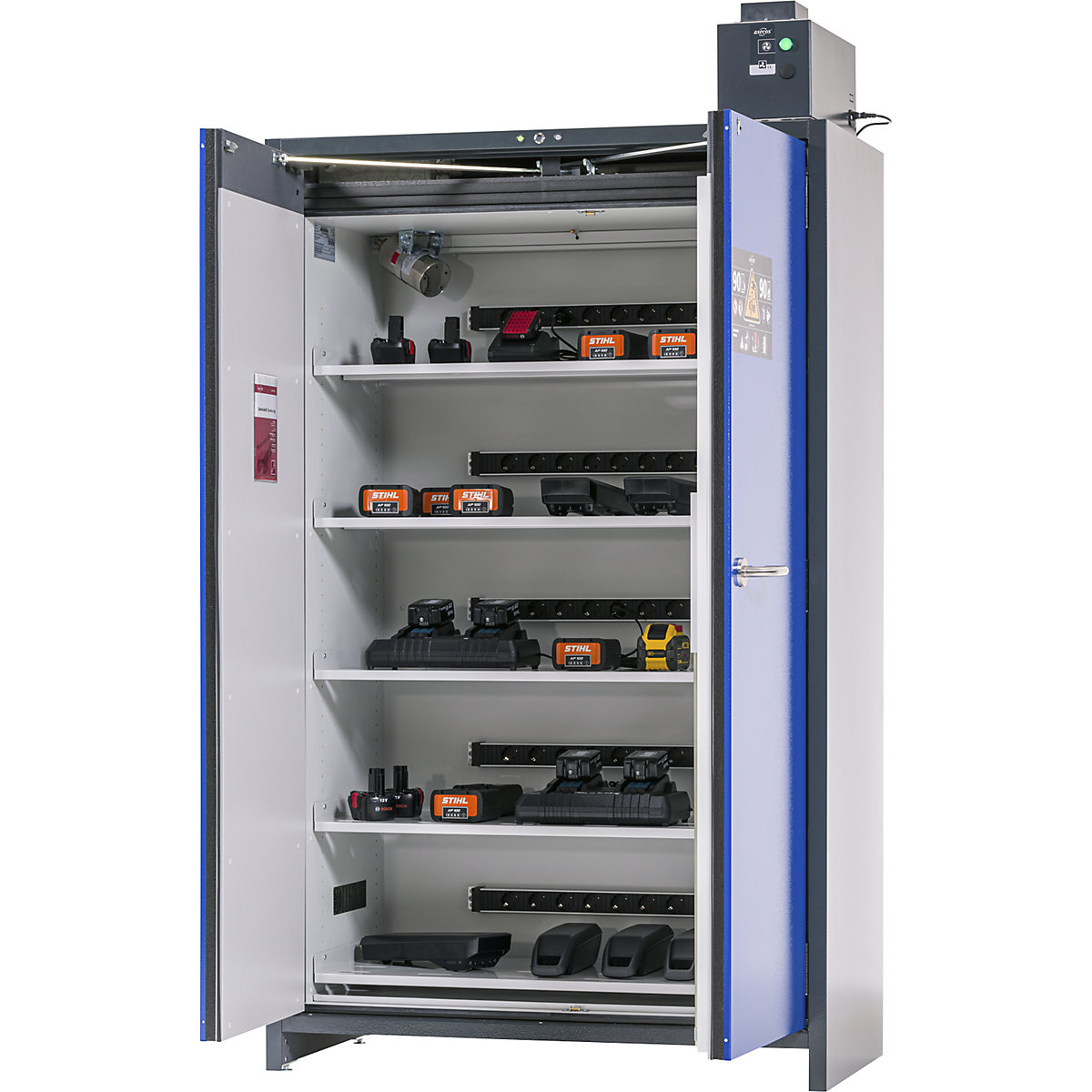 Armadio di sicurezza per batterie ION-PRO-90 – asecos