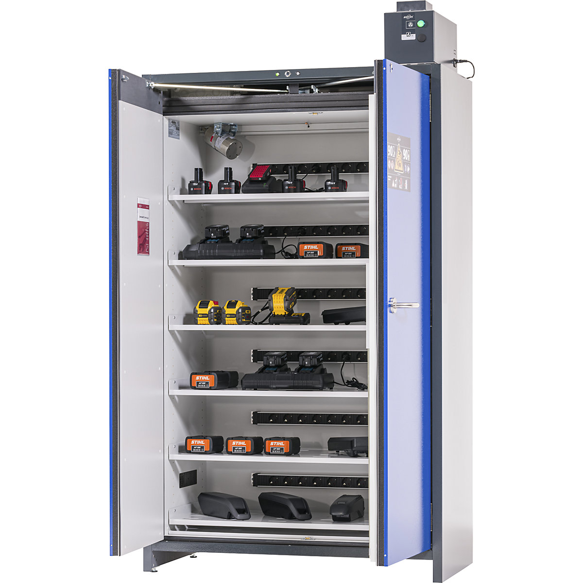 Armadio di sicurezza per batterie ION-PRO-90 – asecos