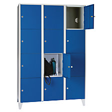 grigio chiaro / blu genziana