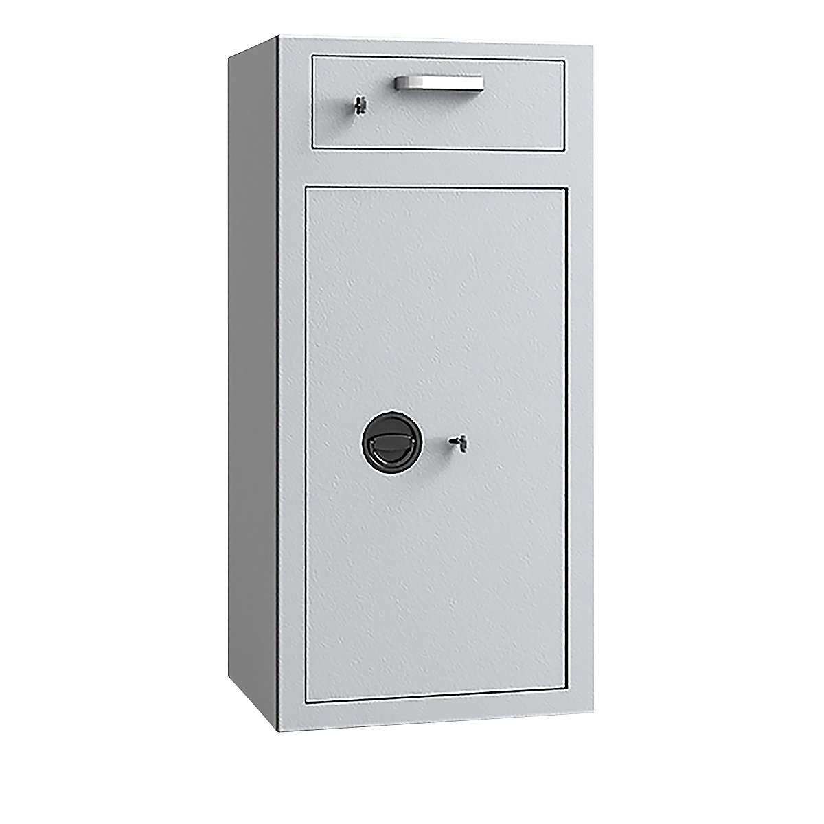 Cassaforte con fessura per introduzione denaro