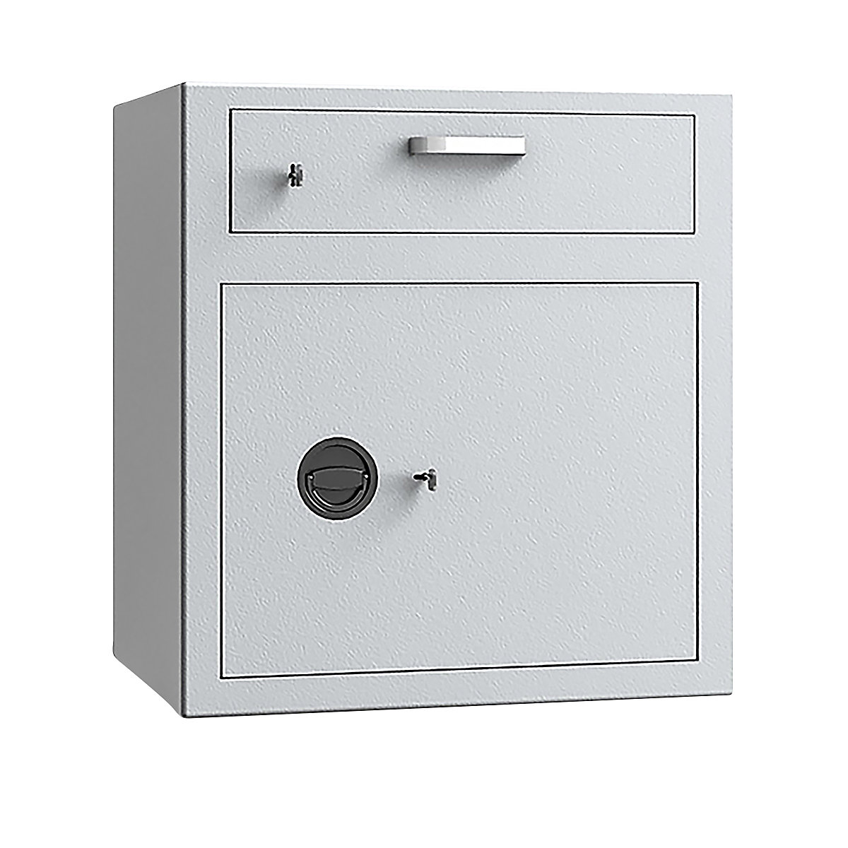 Cassaforte con fessura per introduzione denaro