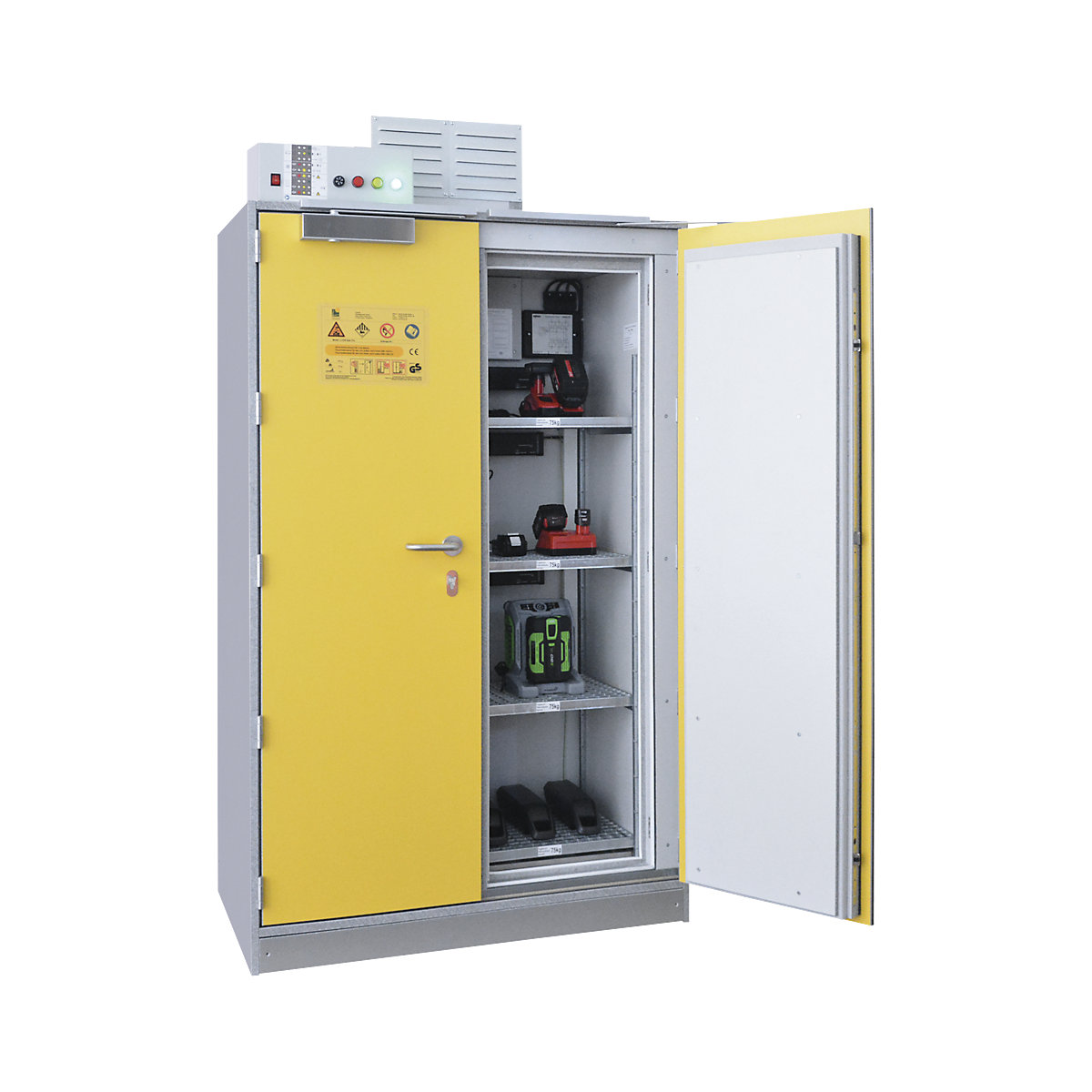 Armario de seguridad para almacenar baterías SiS Li-Ion 90 Safe Pro – LaCont (Imagen del producto 4)-3