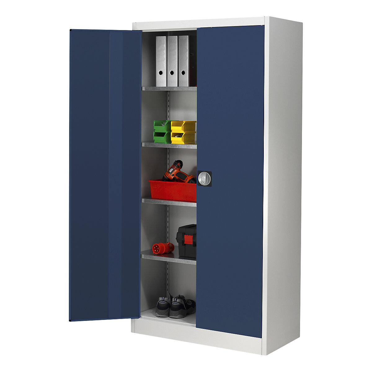 Armario-almacén, H x A 1950 x 950 mm – mauser (Imagen del producto 6)-5
